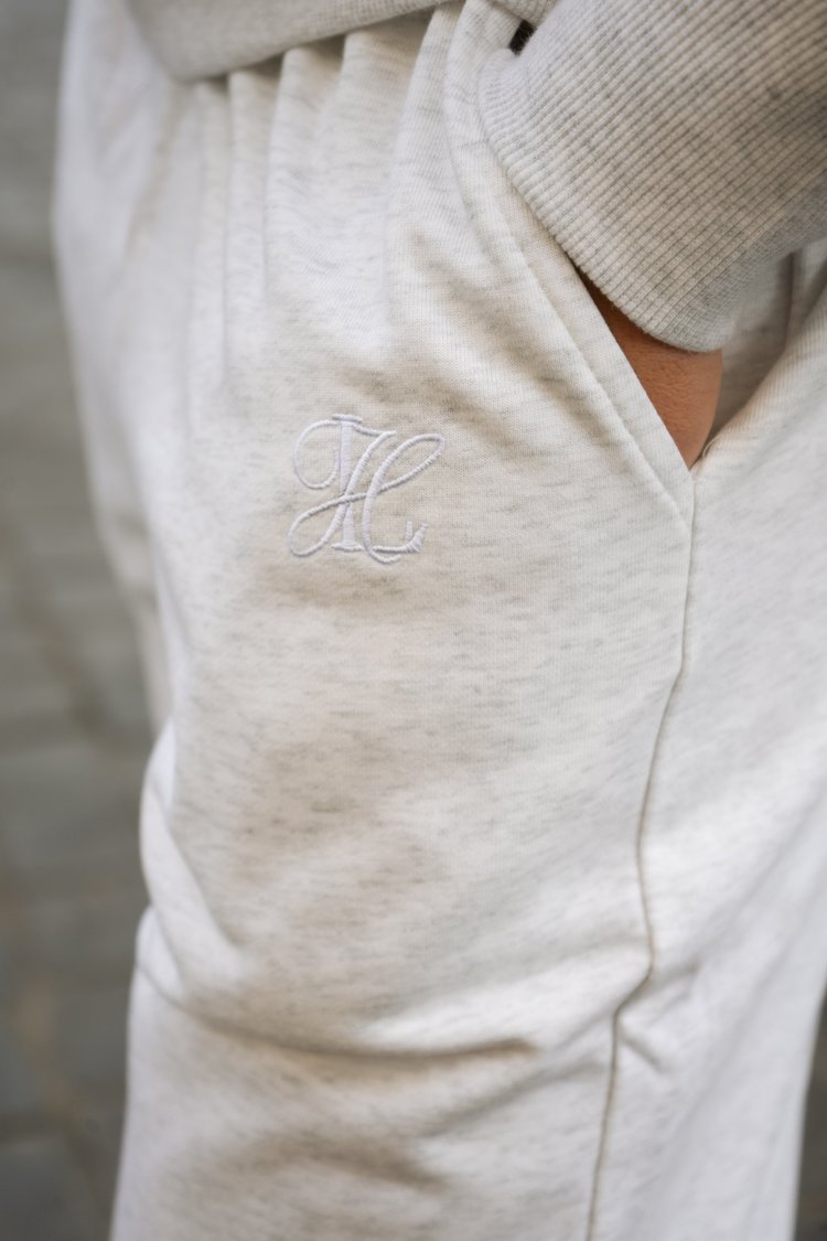 MONOCHROME GREY TRACK PANTS