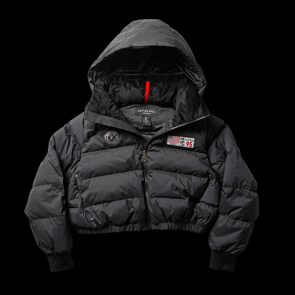(BLACK)  WOMENS USA DOWN JACKET