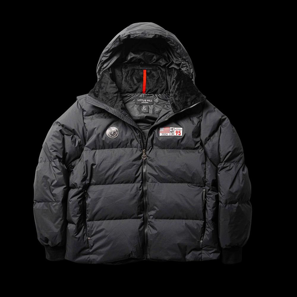 (BLACK) MENS USA DOWN JACKET