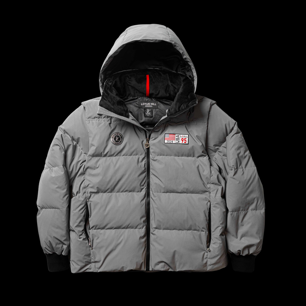 (3M REFLECTIVE) MENS USA DOWN JACKET